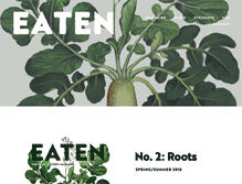 Tablet Screenshot of eatenmagazine.com
